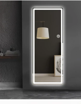 Wall Mounted LED Salon Mirror Light Smart Mirror Rectangle Defogger Dressing Wholesale Full Length Mirror